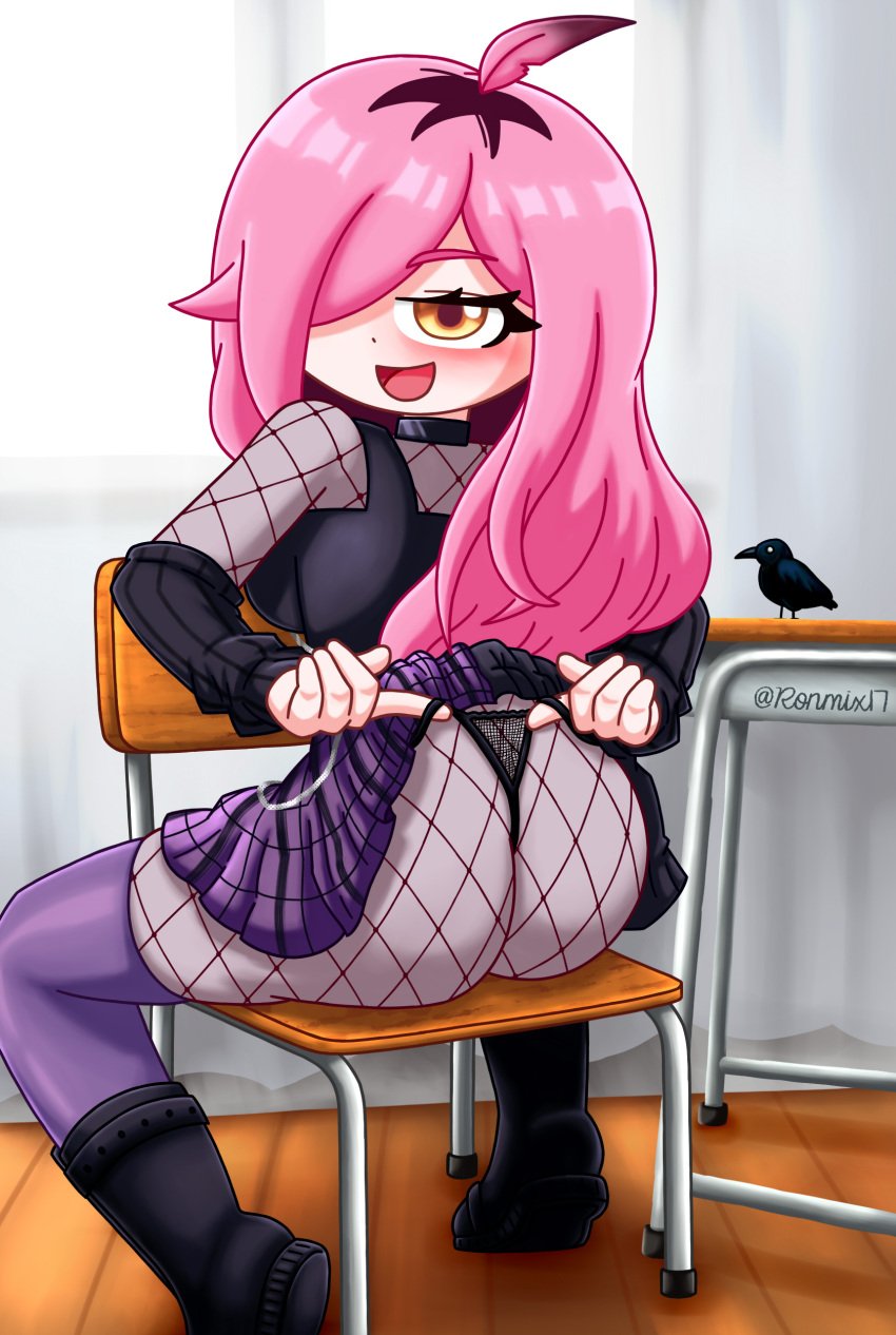 ai_generated ass ass_focus ass_visible_through_thighs big_ass big_breasts breasts corela embarrassed female female_only fishnet_clothing hispanic hispanic_virtual_youtuber latam_virtual_youtuber long_hair neneefthy pink_hair purple_stockings ronmix17 sitting sitting_on_lap solo solo_female streaming thick_ass thick_thighs thighhighs thighs twitch twitch.tv twitter yellow_eyes youtube youtube_hispanic youtuber youtuber_girl youtubers