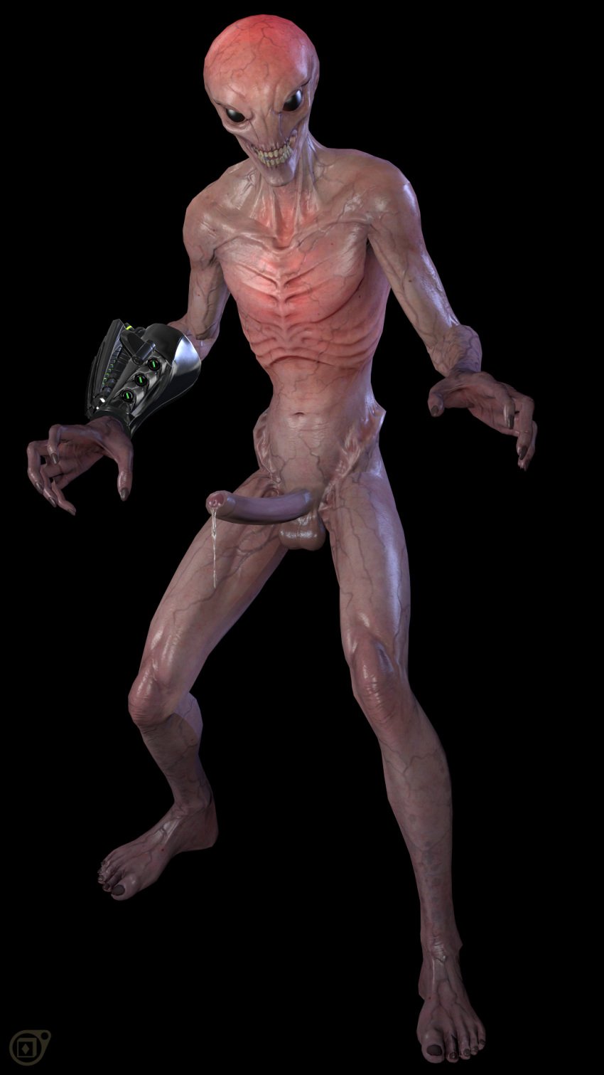 1boy 2017 3d alien alien_only averyhyena balls casual classic_alien erection foreskin grey_alien hi_res humanoid male male_only nude penis precum sectoid solo source_filmmaker uncut video_games x-com xcom_2