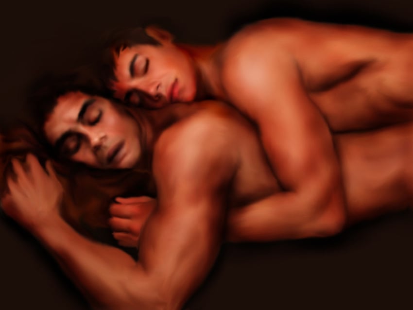 gay harry_potter male marcus_flint nude oliver_wood realistic tagme yaoi