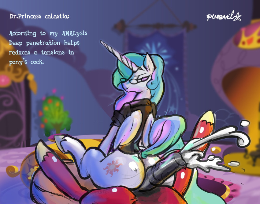 after_sex alicorn anal ass big_macintosh_(mlp) buttjob cum earth_pony friendship_is_magic horse horsecock my_little_pony penetration pony princess_celestia_(mlp) purevil sitting_on_person touchplay