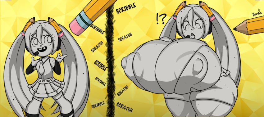 Hatsune Miku (Doodlebob) Rule 34 Image