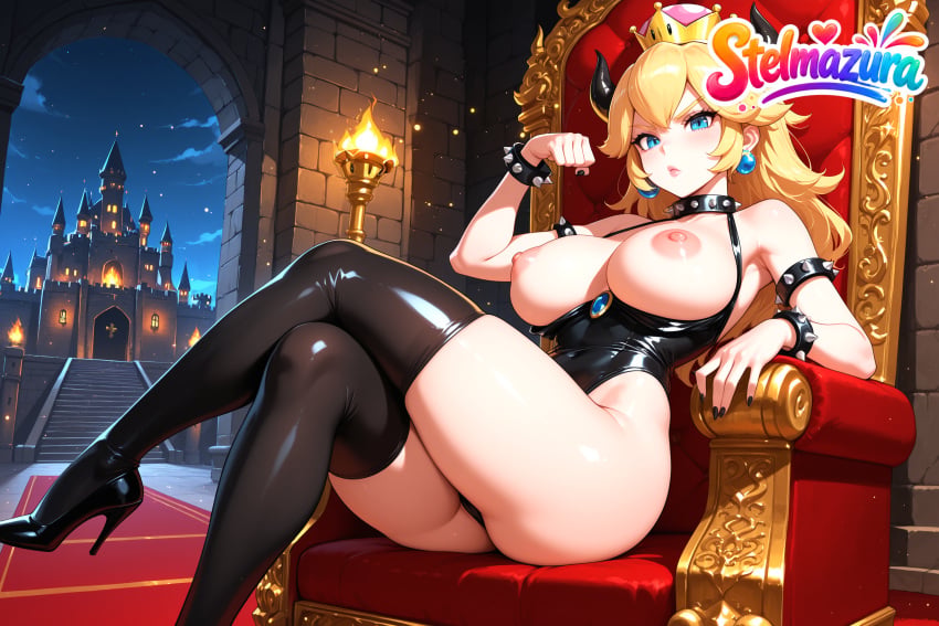 Bowsette (Mario (Series)) Rule 34 Image