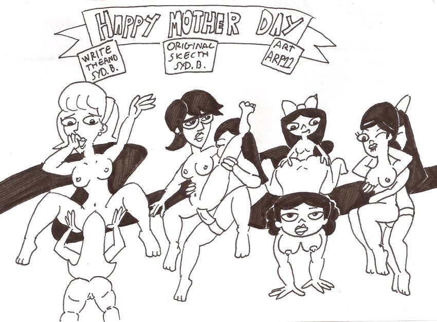 arp bow candace_flynn charlene_doofenshmirtz daughter disney dr._hirano female female_only glasses human incest isabella_garcia-shapiro linda_flynn-fletcher monochrome mother mother_and_child mother_and_daughter multiple_females nipples oral_sex parent parent_and_child parent_and_daughter phineas_and_ferb rough_sketch stacy_hirano strap-on syd.b. the_and vanessa_doofenshmirtz vivian_garcia-shapiro yuri