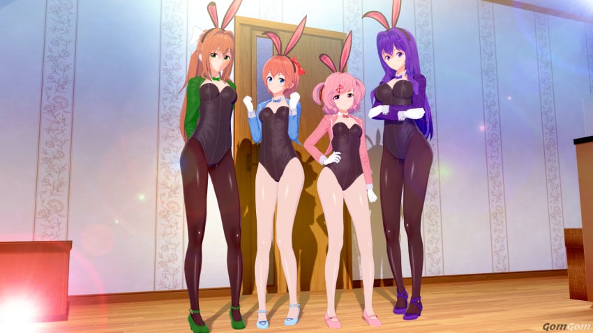 Monika (Doki Doki Literature Club) Rule 34 Image
