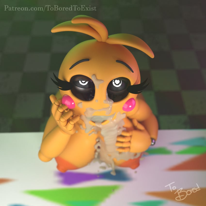 3d animatronic breasts chica_(fnaf) curvy_body curvy_female curvy_figure five_nights_at_freddy's fnaf fnafhsrule34 fnafhsxxx jar tagme thick_ass thick_thighs thighs tits_out toboredtoexist toy_chica_(fnaf)