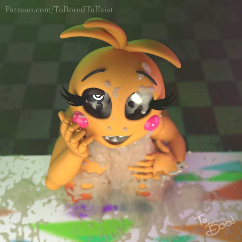 3d animatronic breasts chica_(fnaf) curvy_body curvy_female curvy_figure five_nights_at_freddy's fnaf fnafhsrule34 fnafhsxxx jar tagme thick_ass thick_thighs thighs tits_out toboredtoexist toy_chica_(fnaf)