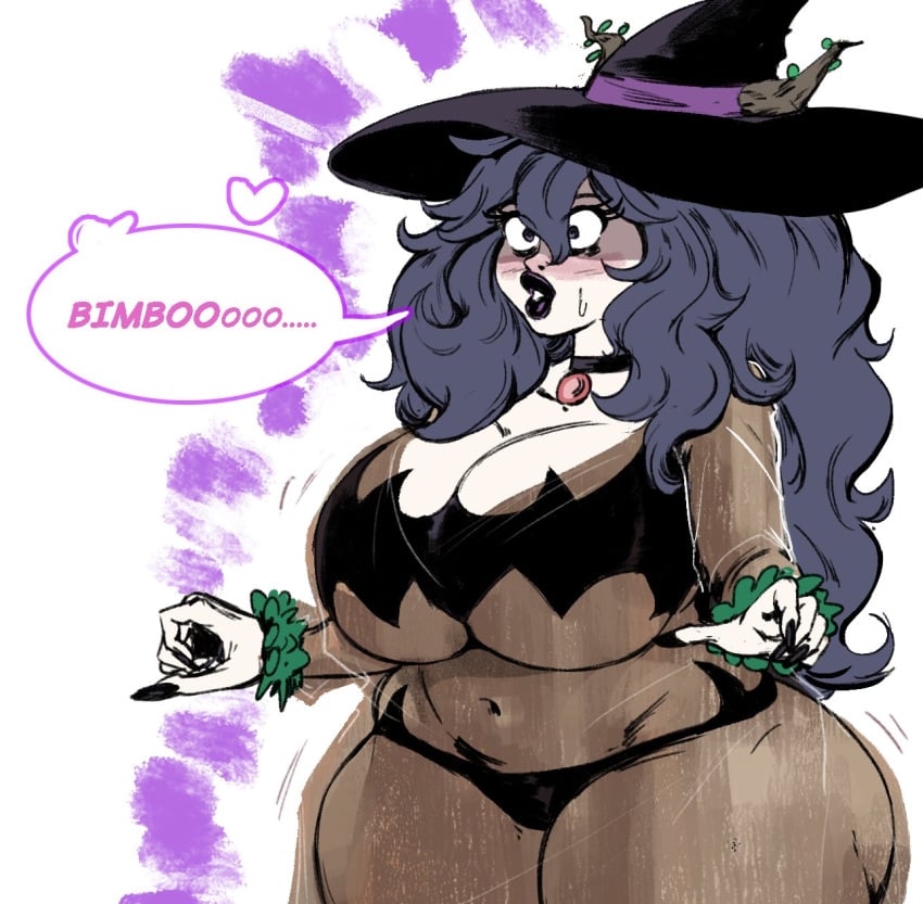 bimbofication halloween halloween_theme hex_maniac nintendo pokemon