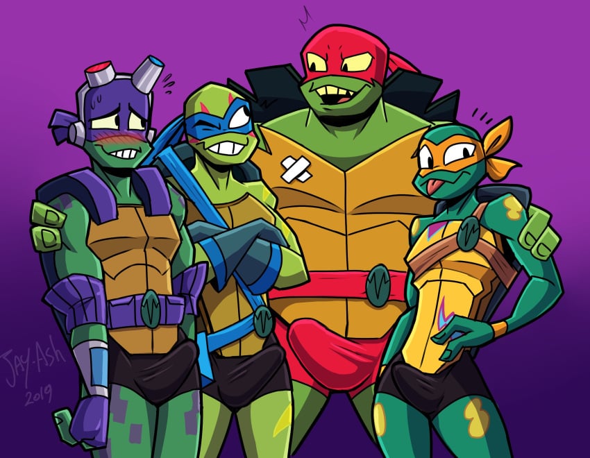 Donatello (Rise Of The Teenage Mutant Ninja Turtles) Rule 34 Image