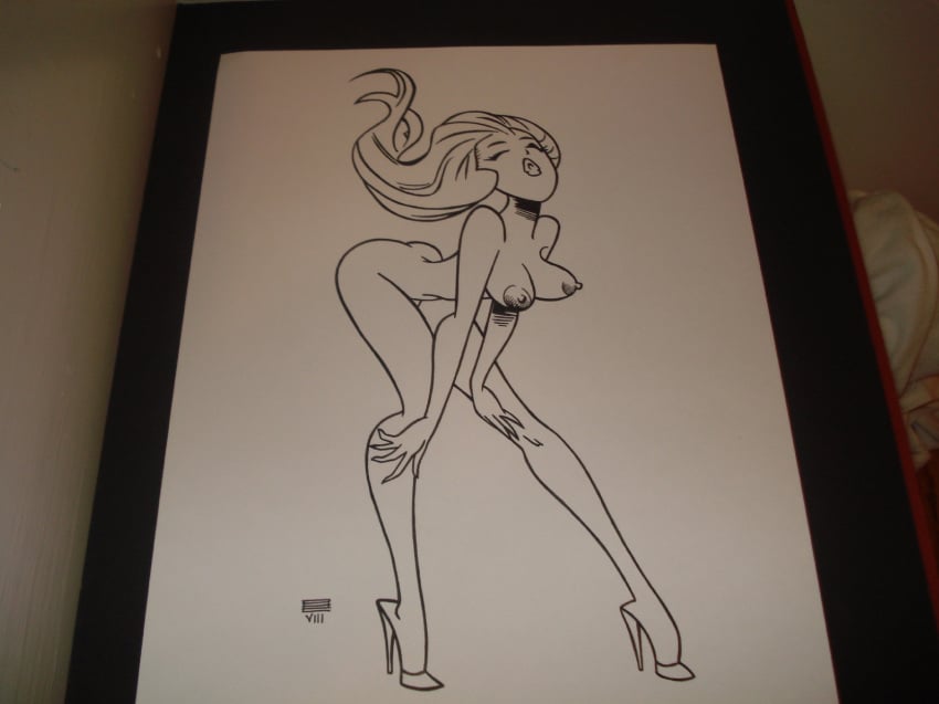 1girls david_farley erotica_jones female female_only pamela_anderson photo_(medium) solo stripperella tagme