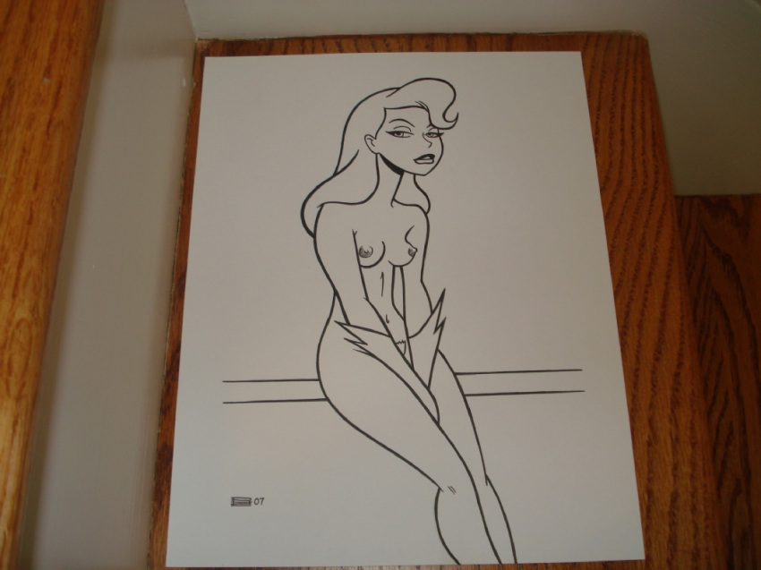 1girls 2007 batman:_the_animated_series batman_(series) david_farley dc_comics dcau female female_only photo_(medium) poison_ivy poison_ivy_(dcau) solo