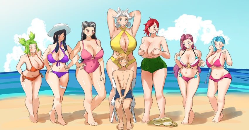 6+girls 7girls big_ass big_breasts caitlyn_kiramman camille_ferros ezreal imminent_sex jinx_(league_of_legends) league_of_legends massive_ass massive_breasts nervous renata_glasc seraphine_(league_of_legends) sitting vi zeri_(league_of_legends)