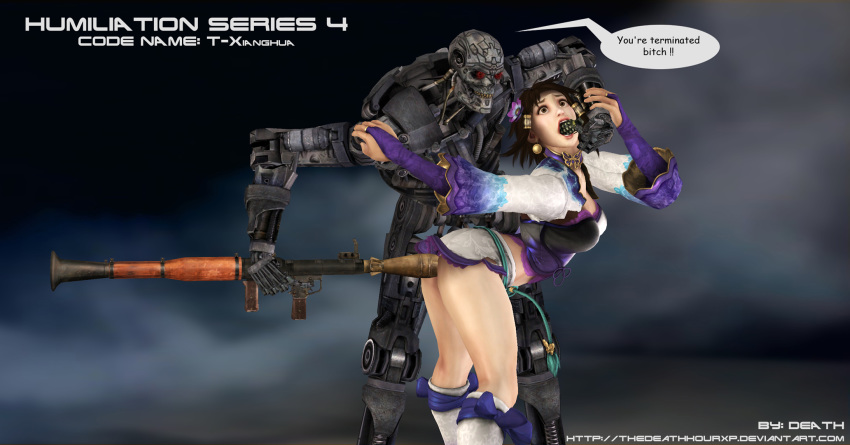 1boy 3d chai_xianghua male soul_calibur t600 tagme terminator thedeathhourxp