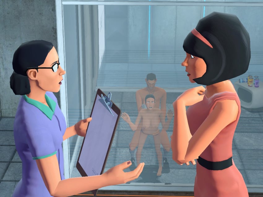 3d completely_nude completely_nude_female completely_nude_male female femscout garry's_mod human human_female human_male human_only male miss_pauling nude nude_female nude_male portal_(series) rule_63 scout scout's_mother scout_(team_fortress_2) sex straight team_fortress_2