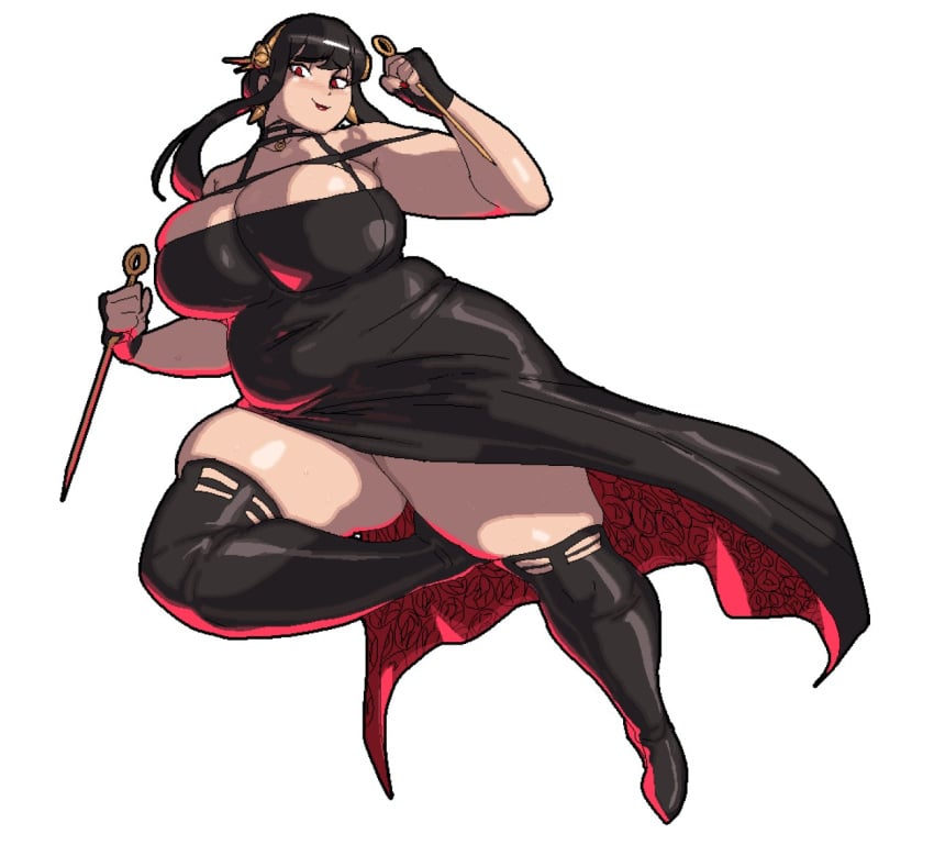 chubby chubby_female dolecat spy_x_family yor_briar