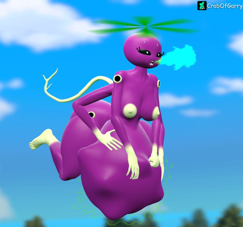 1girls anthro anthrofied ass belly belly_bulge breasts breasts crabofgarry digestion fat female female_pred flora_fauna plant plant_girl plant_humanoid plantie plants_vs._zombies plants_vs_zombies popcap_games pred pussy rotobaga_(pvz) vore vore_belly