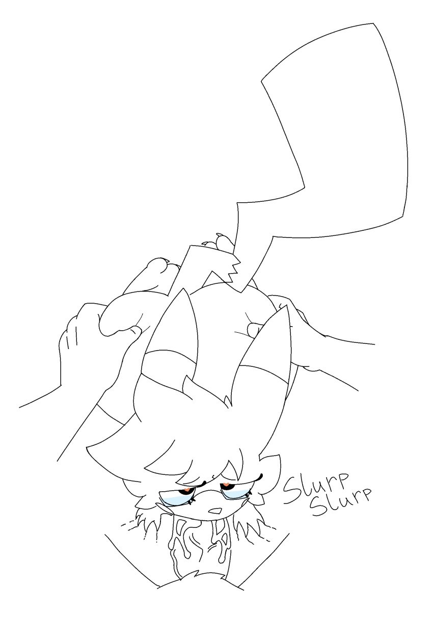 2025 3_toes absurd_res ahe_gao ambiguous_gender ass big_tail bodily_fluids butt_grab claws cum duo english_text erection eyewear faceless_character faceless_male fan_character feet fellatio feral fidelbon generation_1_pokemon genital_fluids genitals glasses hair hand_on_butt heart_eyes heart_symbol hi_res high-angle_view hindpaw human humanoid_genitalia humanoid_hands humanoid_penis kneeling_oral_position lagomorph line_art looking_pleasured looking_up male male/ambiguous mammal nintendo nude_ambiguous onomatopoeia oral paws penile penis pikachu pokemon pokemon_(species) rodent sex short_hair sound_effects tail text toes toony true_(character) vein veiny_penis wearing_glasses zoophilia