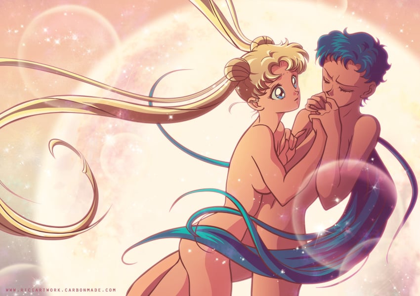 bishoujo_senshi_sailor_moon riczorn seiya_kou small_breasts smooth_skin tagme usagi_tsukino