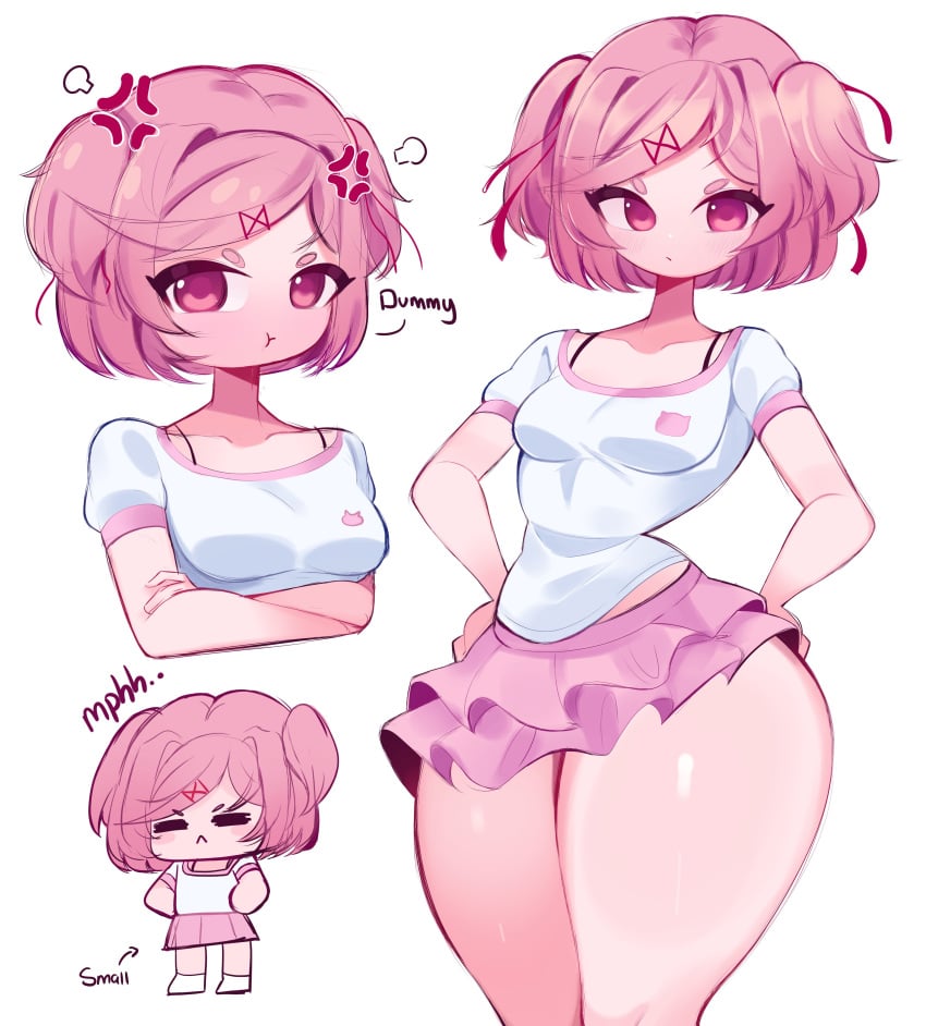 Natsuki (Doki Doki Literature Club) Rule 34 Image