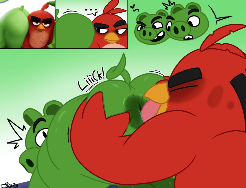 Red (Angry Birds) Rule 34 Image