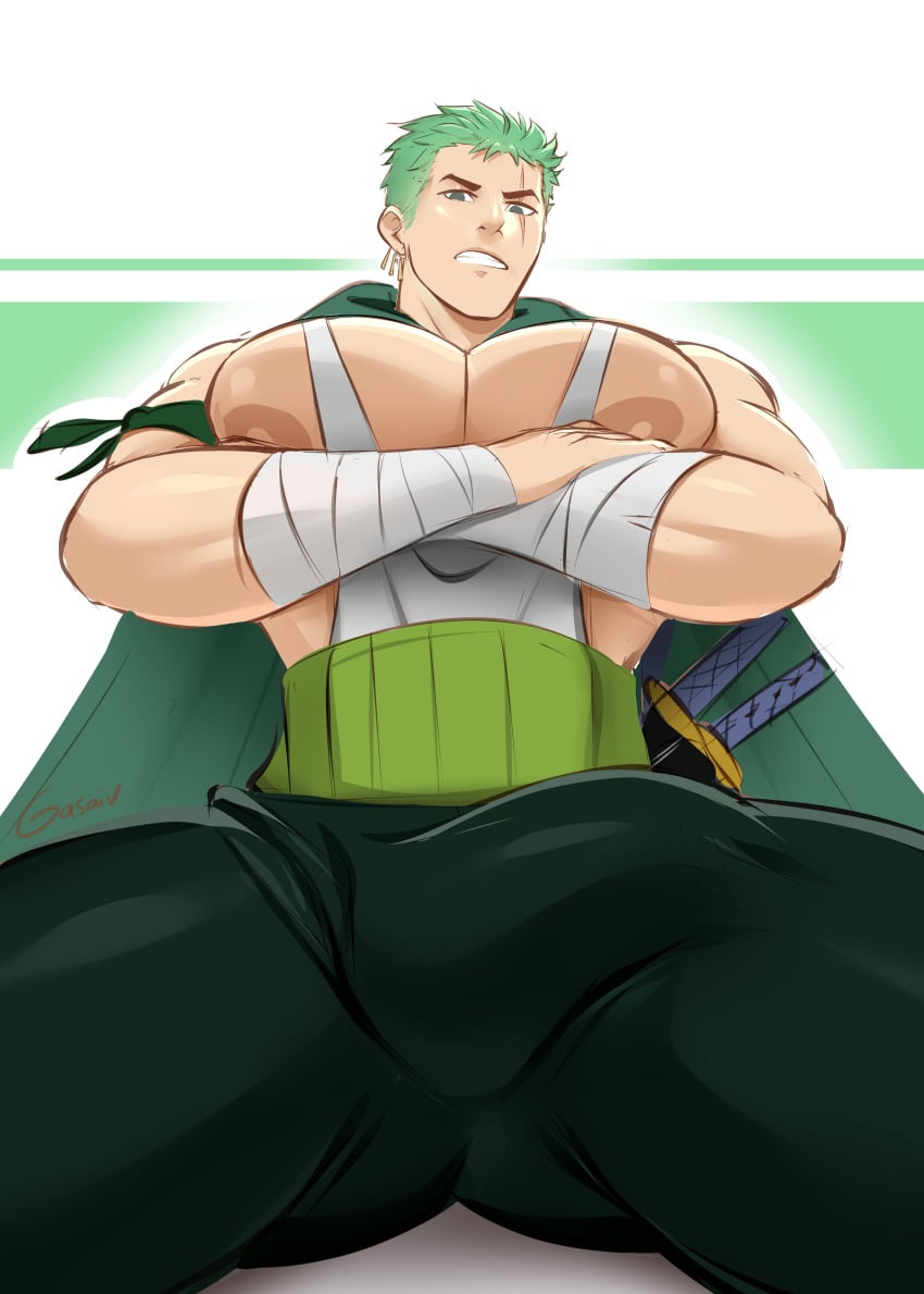 Roronoa Zoro (One Piece) Rule 34 Image