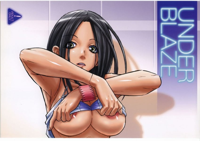 1girls eureka_seven female female_only solo stripping tagme talho_yuki