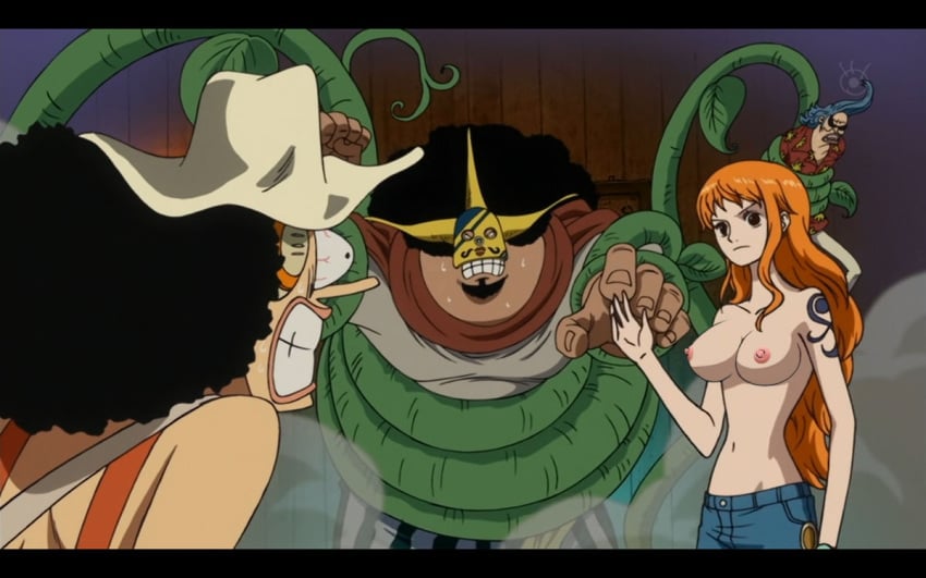 artist_request female male mounblutain_(one_piece) nami one_piece post-timeskip tagme turco_(one_piece) usopp