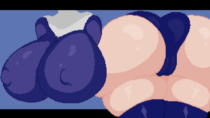 ass ass_up asshole big_ass big_breasts big_butt heach_art huge_ass huge_breasts huge_butt original_character pixel_art