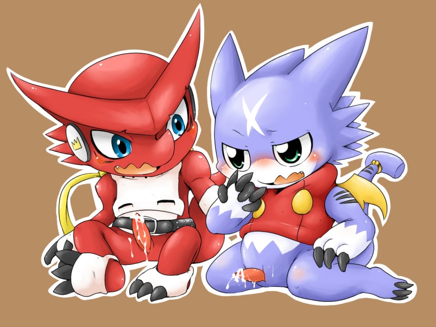 digimon doneru gumdramon male_only shoutmon tagme