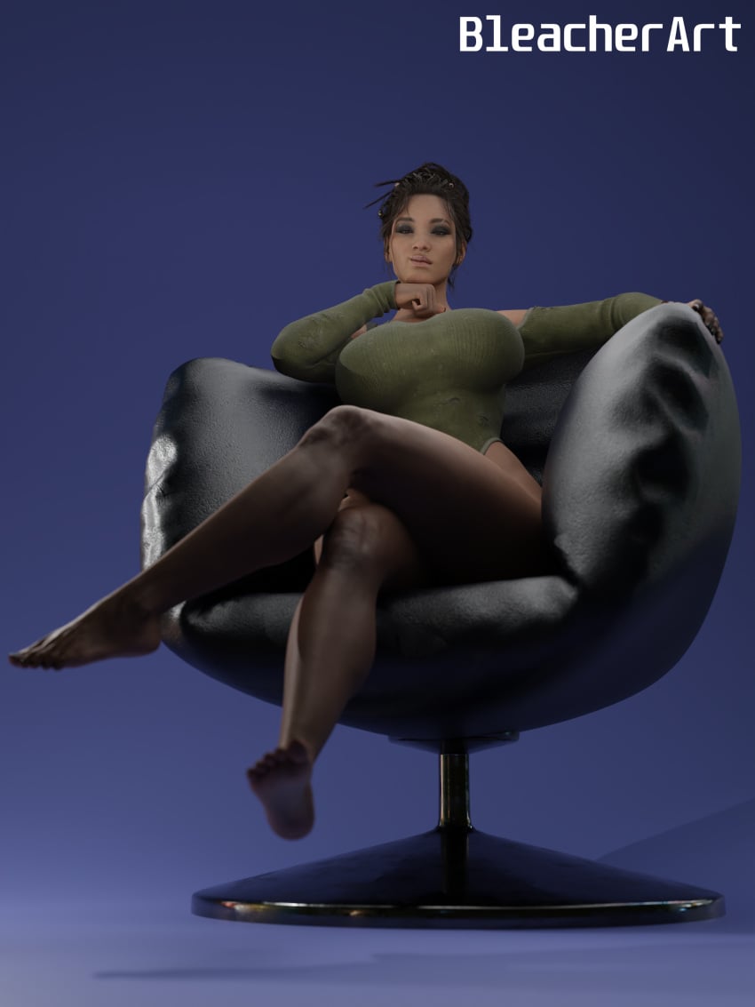 1girls 3d 3d_model 3d_render big_ass big_breasts big_butt big_thighs bimbo bimbo_body black_body black_hair bleacherart breasts chair chair_position clothed clothed_female clothing cyberpunk cyberpunk_(series) cyberpunk_2077 dark-skinned_female dark_body dark_hair dark_skin dreadlocks dreads female female_focus female_human female_only fit fit_female human human_only humanoid panam_palmer sitting sitting_on_chair solo solo_female solo_focus video_game video_game_character video_game_franchise video_games