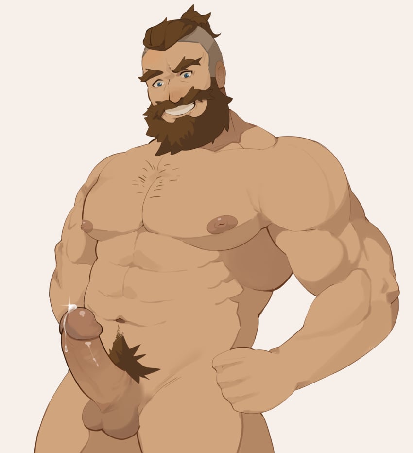 abs balls bara beard beefy biceps big_balls big_penis daddy destroyer_(ni_no_kuni) dilf erection male male_nipples male_only male_pubic_hair manly mature_male muscular_male ni_no_kuni:_cross_worlds ni_no_kuni_(series) ni_no_kuni_cross_worlds nipples nude pecs penis rcamerion