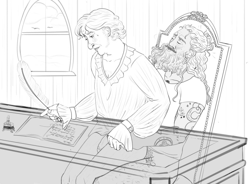 Blackbeard (Our Flag Means Death) Rule 34 Image