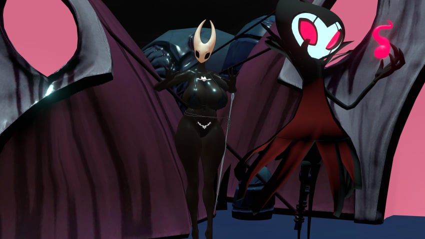 female grimm_(hollow_knight) hollow_knight hornet_(hollow_knight) vrchat vrchat_avatar