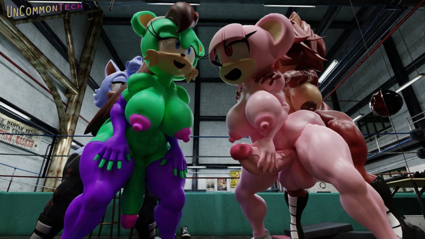 3d anthro big_ass big_breasts big_penis fan_character furry futa_only futanari large_breasts mona_the_mouse oc ponytail rco810 sonic_(series) sonic_oc sonic_the_hedgehog_(series) tilver_(character) tilver_the_wolf uncommontech