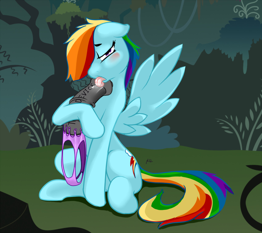 dildo friendship_is_magic my_little_pony rainbow_dash_(mlp) severus sex_toy smooth_skin strap-on wing_boner wings