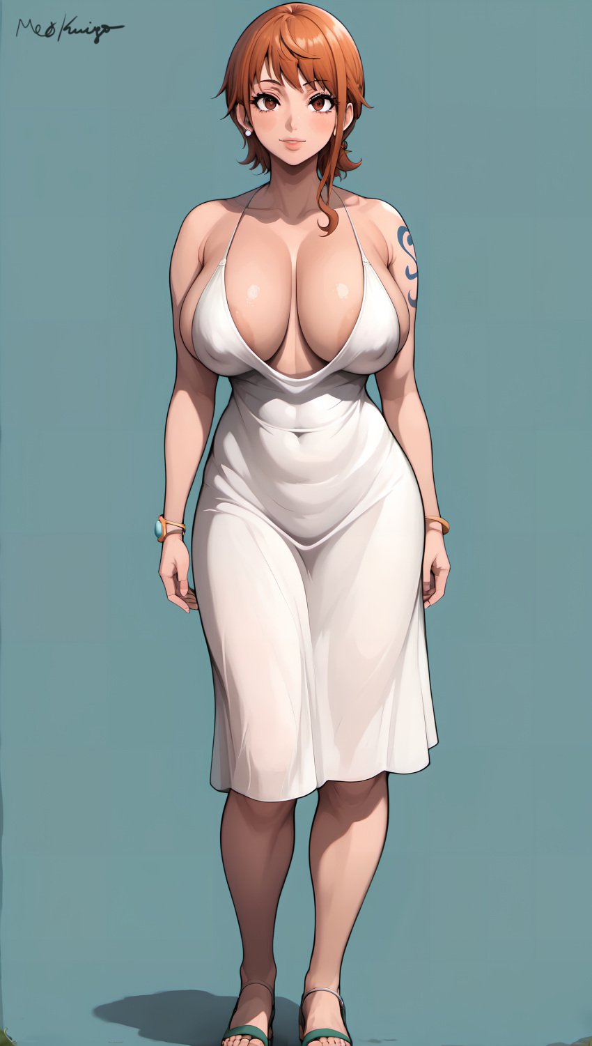 ai_generated female female_only mexkwigo nami_(one_piece) one_piece