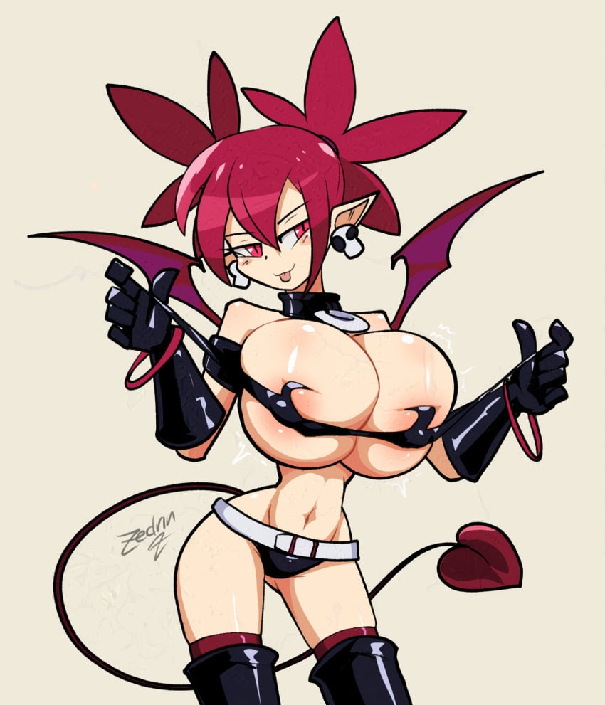 1girls areola areola_slip areolae areolae_slip barely_contained big_breasts bikini bimbo breasts bursting_breasts demon_girl disgaea enormous_breasts etna female gigantic_breasts hips huge_breasts huge_hips huge_thighs large_breasts massive_breasts pointy_ears red_hair revealing_clothes revealing_clothing skimpy skimpy_clothes solo succubus tagme tail thick_thighs thighs wide_hips wings zedrin