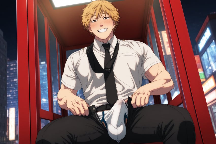 Denji (Chainsaw Man) Rule 34 Image