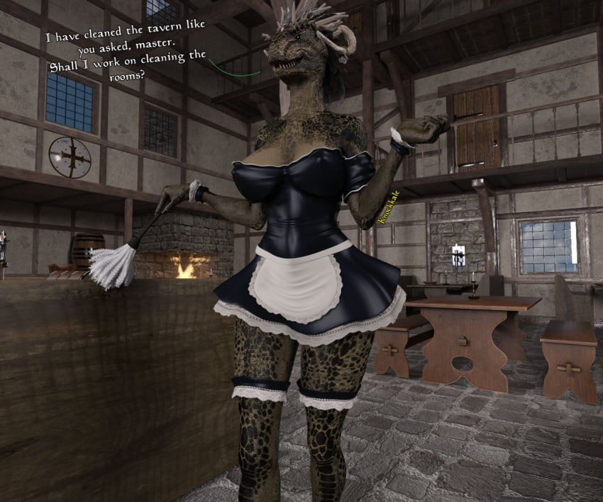 1girls 3d animal_humanoid anthro argonian argonian_female big_ass big_breasts breasts bust busty curvaceous curvy curvy_figure female hips hourglass_figure huge_ass huge_breasts knockkale large_ass large_breasts legs lifts-her-tail lusty_argonian_maid maid maid_uniform mature mature_female reptile reptile_girl reptile_humanoid reptilian saxhleel scalie scalie_female scalie_humanoid skyrim slim_waist the_elder_scrolls thick thick_hips thick_legs thick_thighs thighs top_heavy voluptuous waist wide_hips