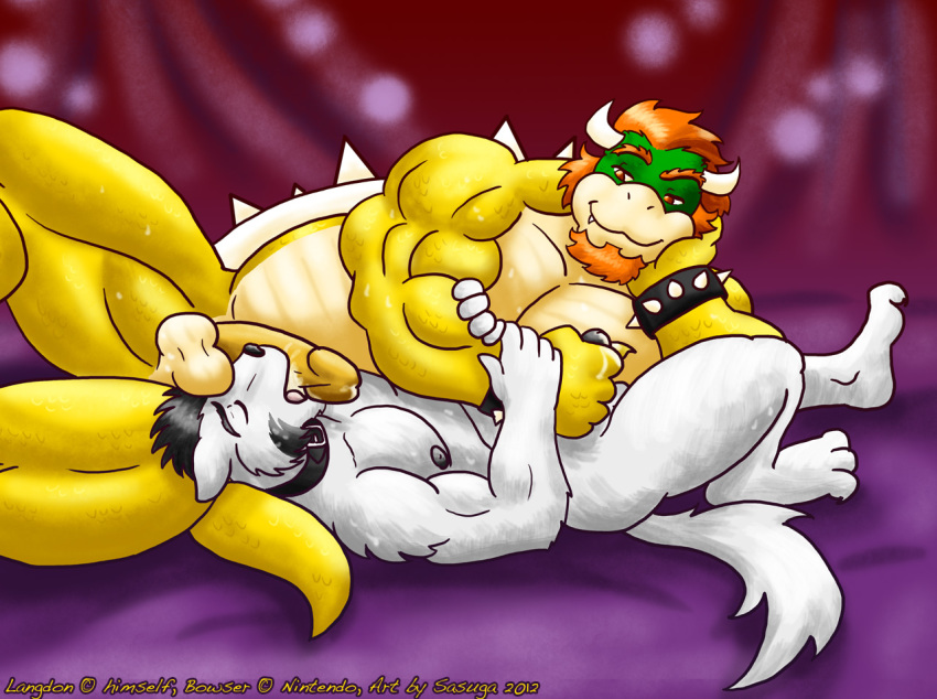 bowser male_only mario_(series) nintendo sasuga tagme