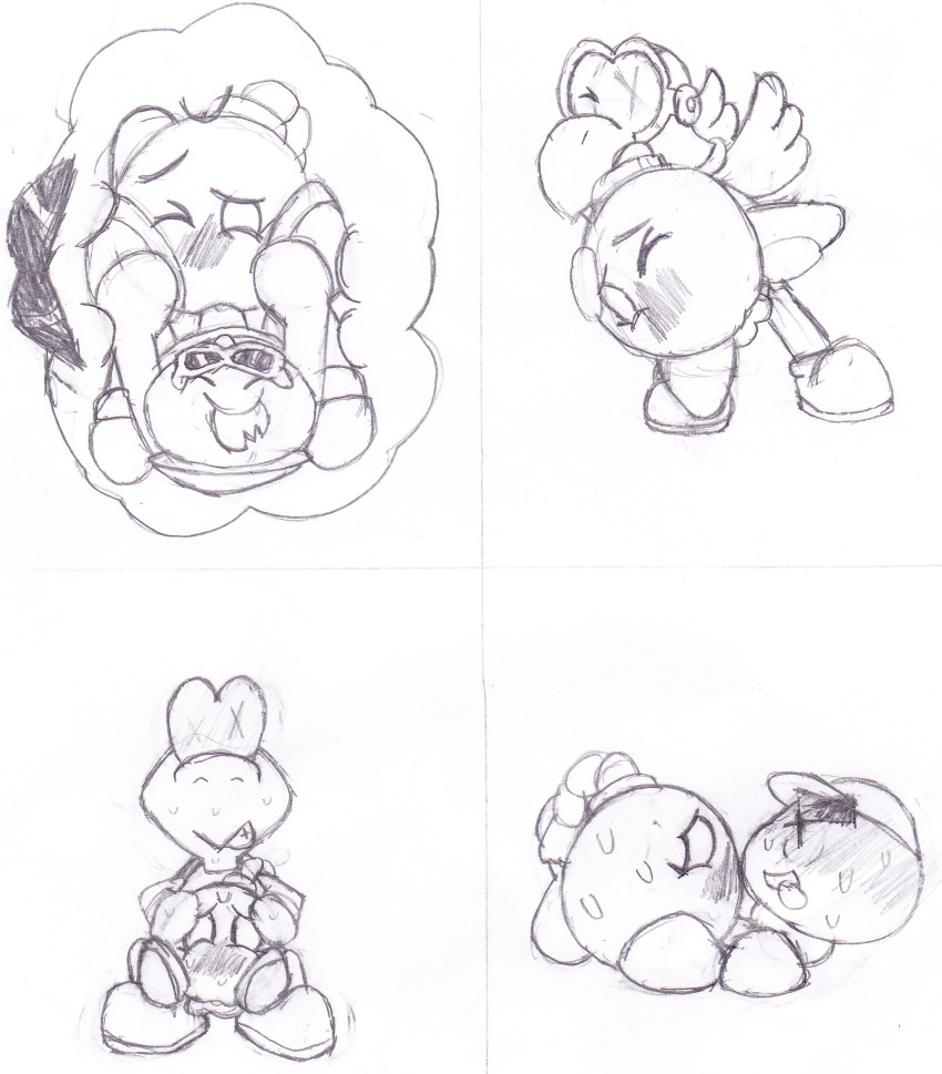 bob-omb bombette goomba goombario interspecies koopa_troopa kooper lakilester lakitu mario_(series) nintendo paper_mario parakarry paratroopa sex