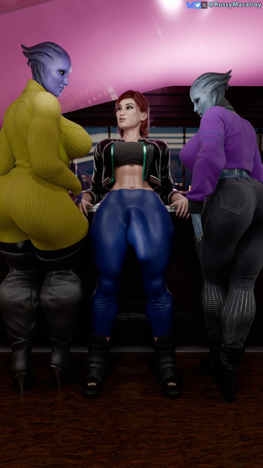 Asari (Mass Effect) Rule 34 Image
