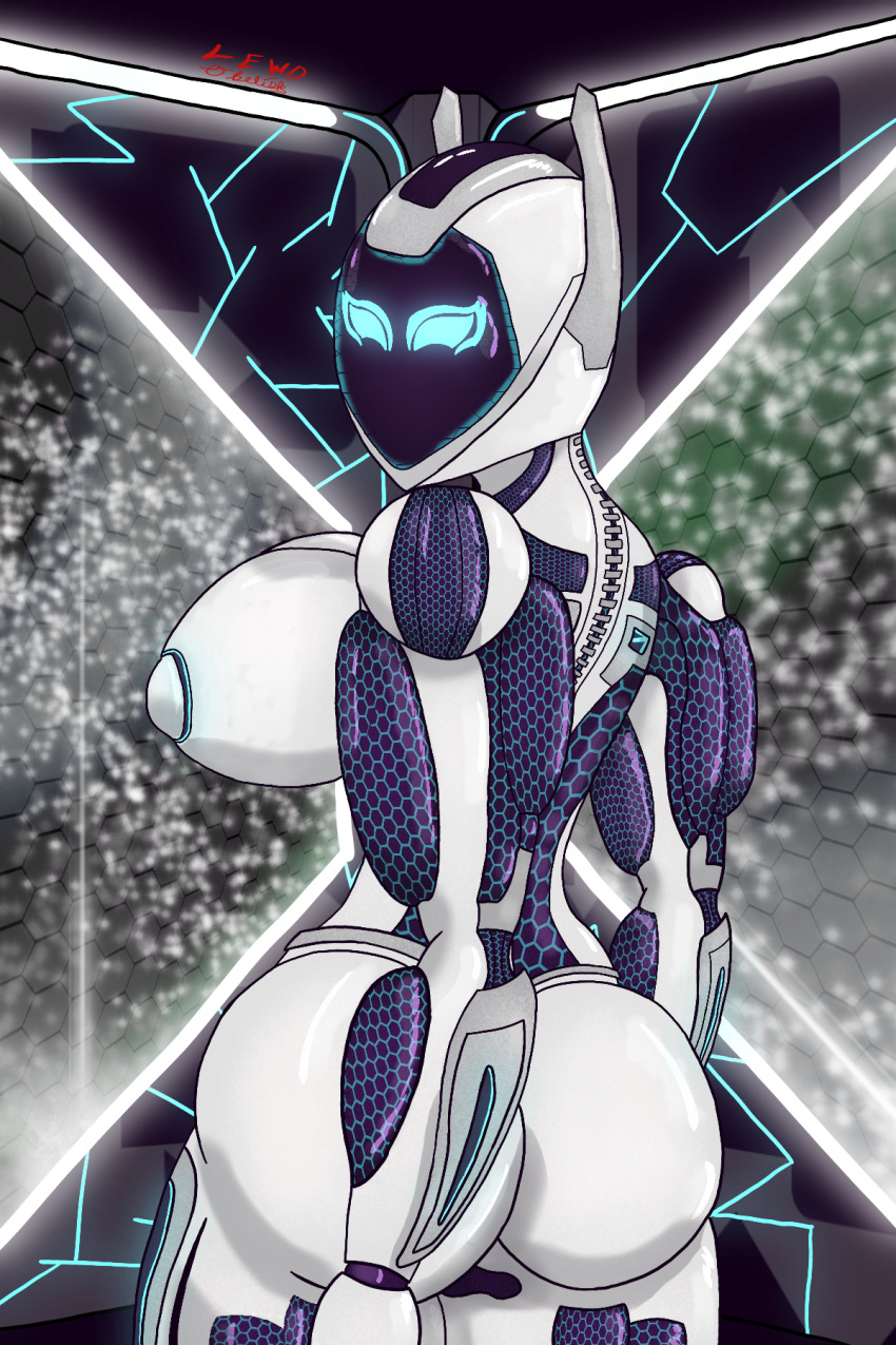 020_saria 1girls big_breasts breast_focus breasts eyes female mommy naked naked_female nipples nude nude_female robot robot_girl robot_humanoid tomboy