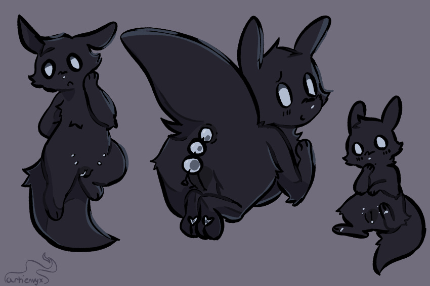 Slugcat (Nightcat (Rain World)) Rule 34 Image