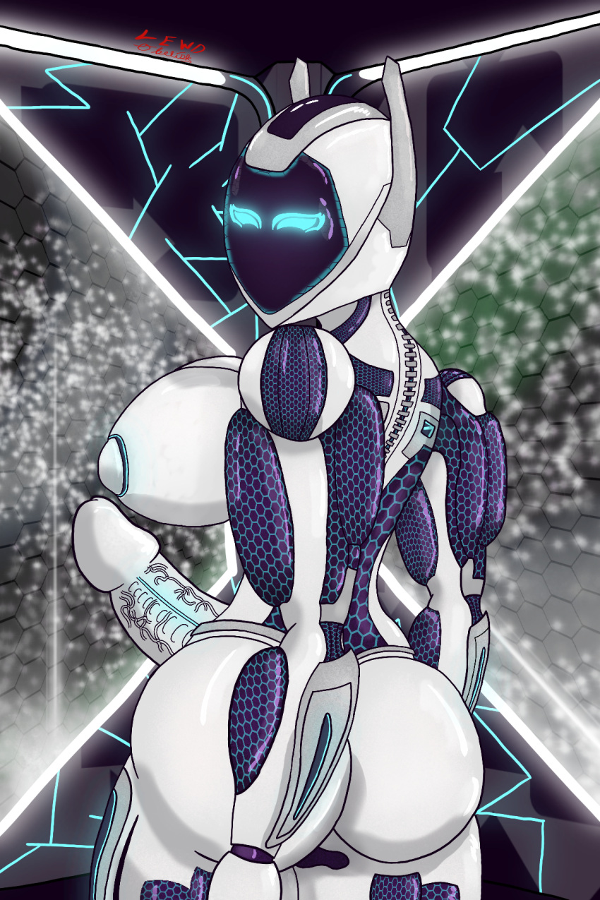 020_saria 1futa big_breasts breast_focus breasts dickgirl eye_contact eyes female futanari intersex mommy naked naked_female nipples nude nude_futa nude_futanari penis robot robot_futa robot_humanoid tomboy