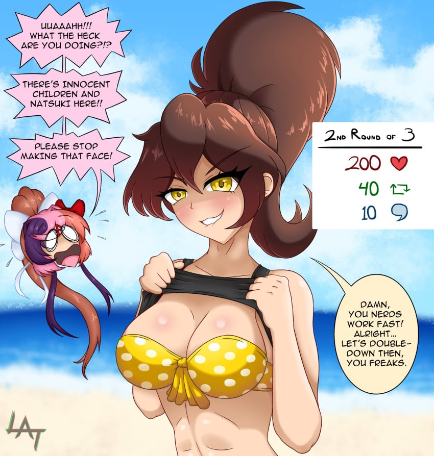 Femc (Doki Doki Literature Club) Rule 34 Image