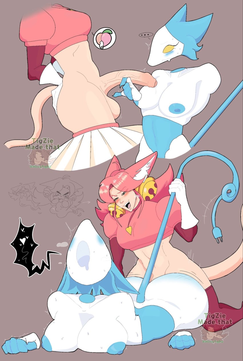 1futa 2girls ambiguous_penetration breasts cat_ears curvy deltarune deltarune_chapter_5 female furry futa/female futa_on_female futanari legs mad_dummy mad_mew_mew tagme tasque_manager tasque_manager_(deltarune) thick_thighs tight_clothing trans_woman transfem voluptuous voluptuous_female voluptuous_futa yellow_eyes yuri