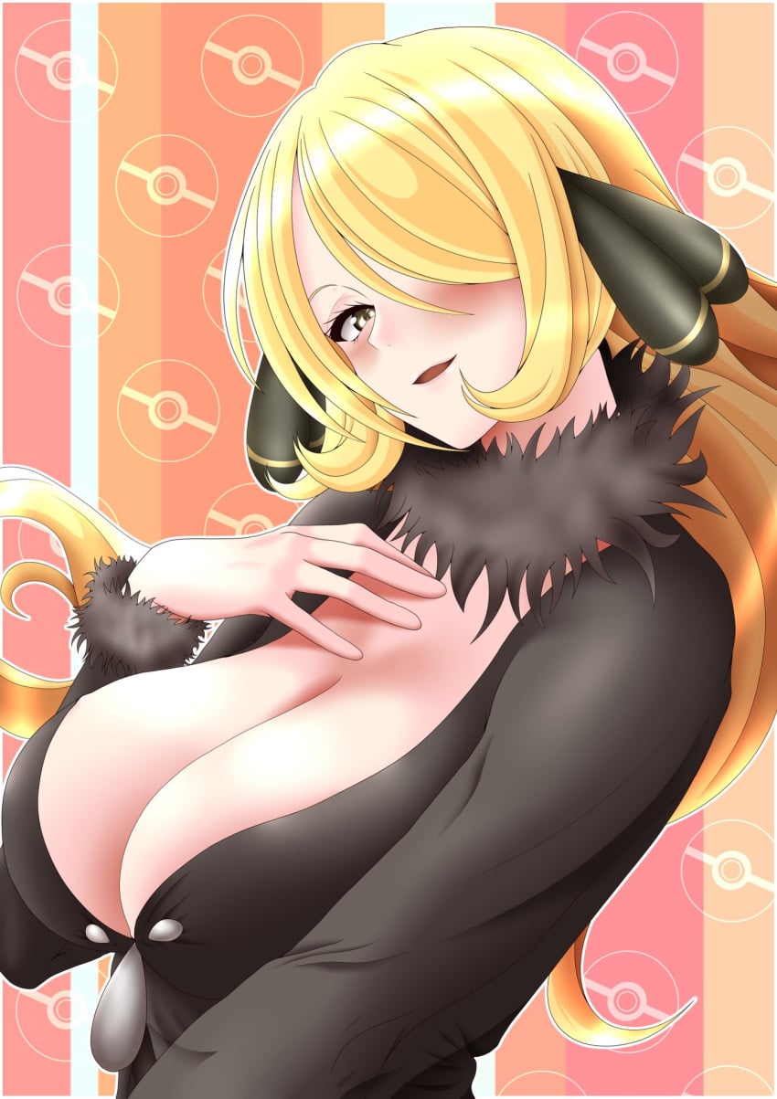 Cynthia (Pokemon) Rule 34 Image