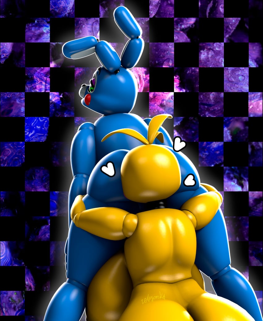 Toy Bonnie (Fnaf) Rule 34 Image