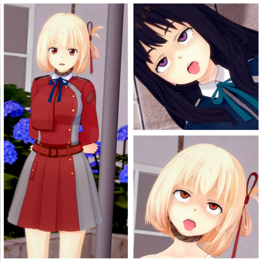 Inoue Takina (Lycoris Recoil) Rule 34 Image
