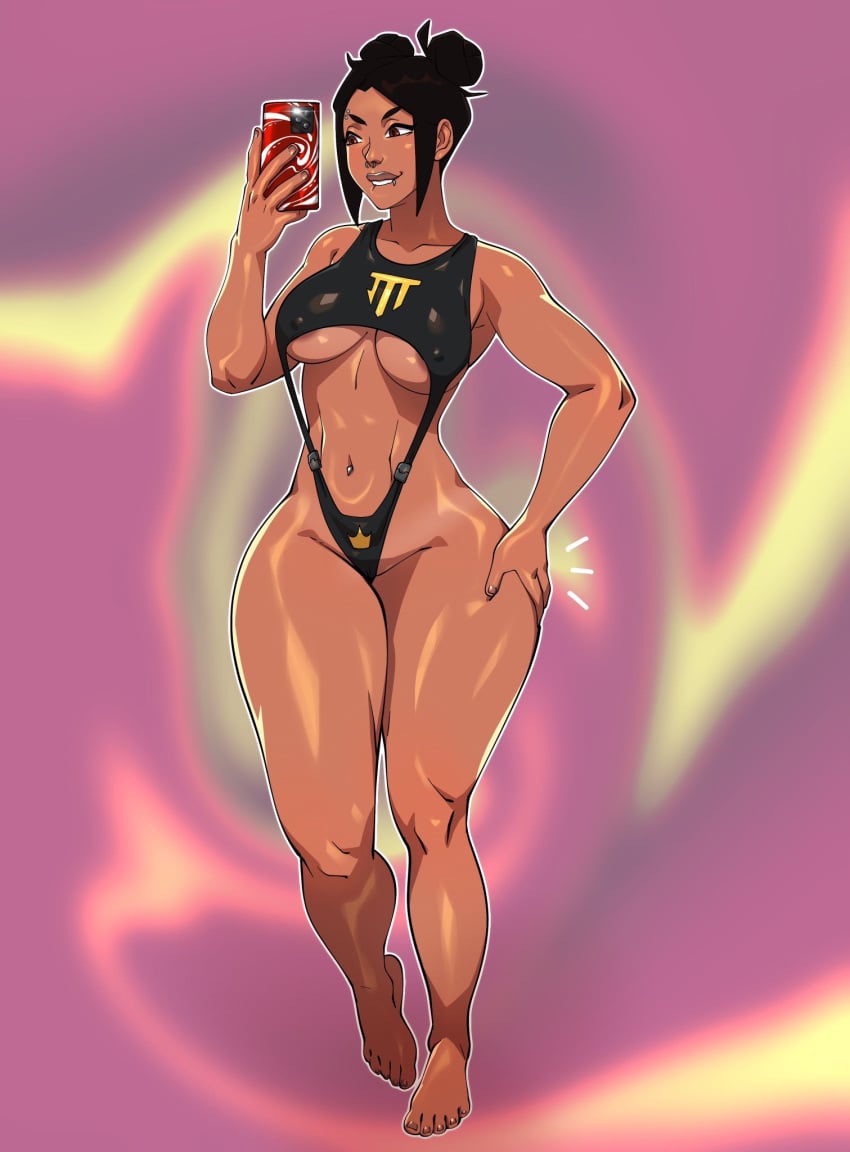 1girls big_ass big_breasts breasts bust busty chest curvaceous curvy curvy_figure daniella_tran digital_media_(artwork) female hips hourglass_figure jtt_artz large_ass large_breasts original original_character slim_waist thick thick_hips thick_legs thick_thighs thighs voluptuous waist wide_hips